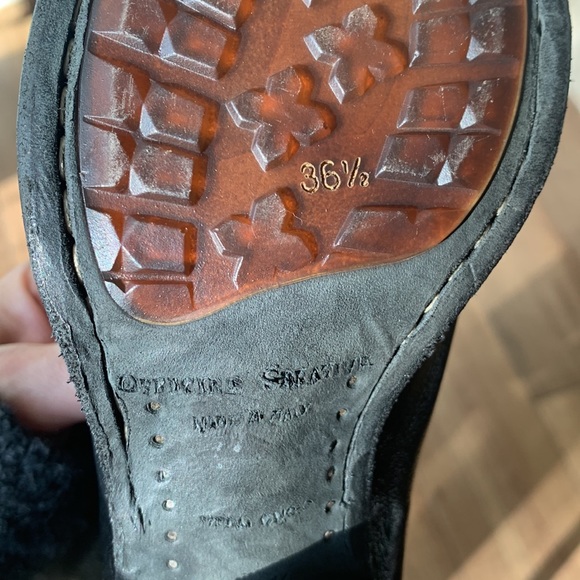 Officine Creative Black Leather w/ suede 6.5 - Picture 7 of 8